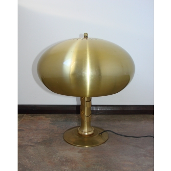lampa złota kopuła space age